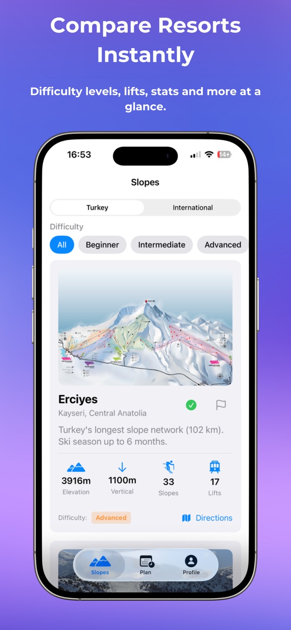 SkiLab screen 4